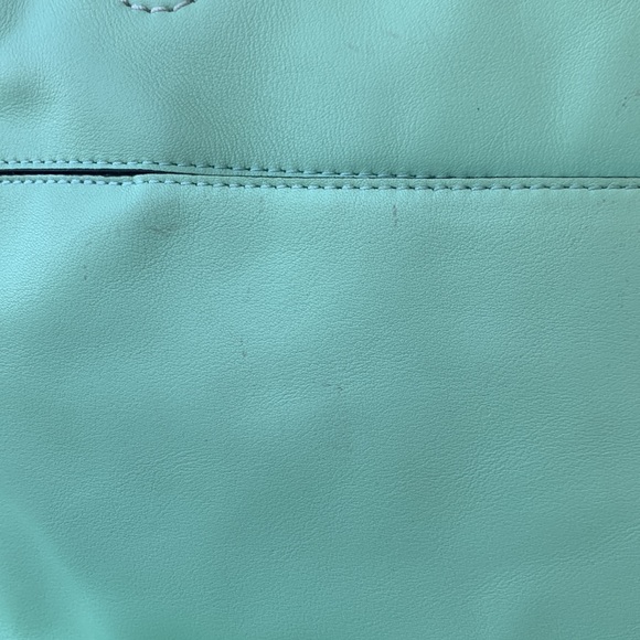Coach Hallie Candied Aqua Handbag - Picture 6 of 10